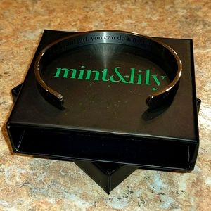 New in box stainless cuff bracelet beautiful girl